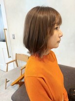 カムバイネオリーブ 溝の口店(Cam by neolive) ☆ウルフボブ・ベージュ☆