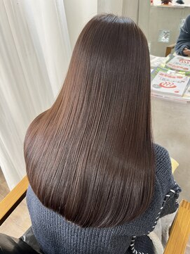 ヘアサロン フラット(Hair salon flat) グレージュブラウン