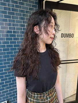 ダンボ(DUMBO) 【sayaca】ロングパーマ/スパイラルパーマ/黒髪パーマ