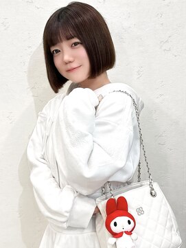 セルカ 新宿(CERCA) 新宿ガーリーさらつやストレートボブまろみブラウン