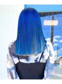 似合わせカットメルティカラー着物フェミニンロング