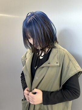 ローレン(Lolen.) 表面だけ！ブルーのアンブレラカラー　ふじゆー