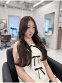ヘーゼルベージュ 韓国風巻き くすみベージュ マロンベージュ