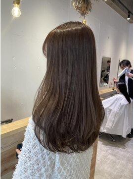 リタ(rita.) まつだて/ベージュ/ブリーチなし/艶髪/オージュア