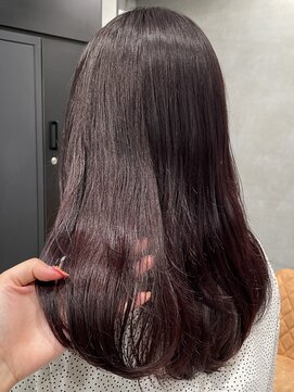 シャルムバイケンジ(Charm.by KENJE) 赤髪/艶髪/髪質改善/ブリーチなし/韓国レイヤー/オージュア