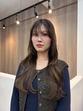 エイチバイシオミエイチ 神戸三宮(H by shiomi H) ブリーチなしダブルカラー/透明感カラー