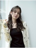 ムードロング/レイヤーウェーブ/ダークチョコ/平塚
