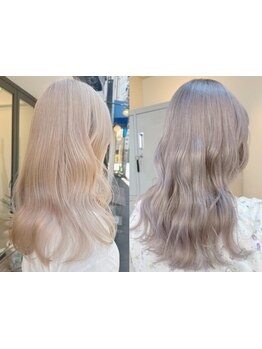 鮮やかで上品な色彩を叶える信頼サロン！[ブリーチ/ダブルカラー/ケアブリーチ/学割]