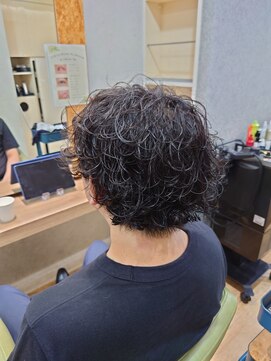 ブロッサム 東中野店 ツイストスパイラル◎メンズパーマ韓国風シャドウパーマ束感