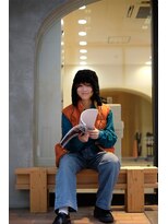 シム 千葉(sim)&nbsp;千葉駅/着物ヘア/大人ガーリー/ダークアッシュ/似合わせカット