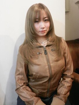 ブロック ジャポン(bloc japon) ヌード ベージュ ブロンドベージュ　顔周りカット/奈良伶華