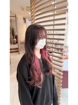 カラーラウンジ(Color Lounge) Color Lounge　チェリーピンクインナーカラー