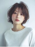 ダークブルーワンホンレイヤー/ニュアンスウルフ/デジタルパーマ