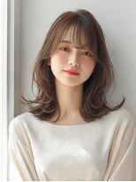 コトンアトリエ 人形町(COTON atelier)&nbsp;ミルクティーブロンド/ダークブルー/デジタルパーマ/人形町