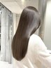 【 人気No.2 】透明感カラー&最高級エステ髪質改善Tr ¥25700↓
