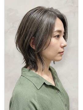 モッズヘア 足利(mod'hair) 透明感髪質改善カラー◎寒色カラー×くびれレイヤー春カラー