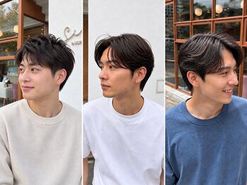 シー バイリリア メンズサロン(siie by LILIA.)の写真/【堺駅徒歩10分/ザビエル公園前】男の魅力を最大限に引き出す、ビジネスマンに人気の爽やかヘアスタイル◎