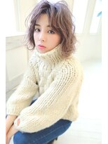 ウノプリール 京橋店(uno pulir) 【unopulir小林】フェアリー外はねウェーブボブ