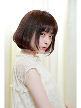 ウィルゴ(VIRGO) 【VIRGO】ワンレンボブとクラシカルベージュカラー