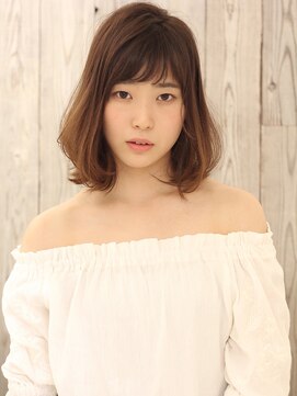 ソファ ヘア 仙台(Sofa) フェミニン小顔ボブ【Sofa仙台/髪質改善/oggiotto】