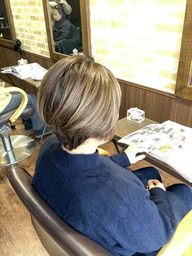 ヘアーデザイン グロウ(hair design Grow) ショートボブ