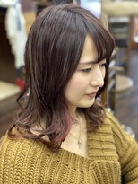 パチャールヘアー(PACAR HAIR) ★インナーカラー★レッド★