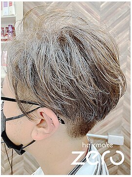 ヘアメイクゼロ 坂戸駅前店(hairmake zero) 刈り上げマッシュショート
