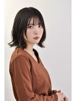 キートス ヘアーデザインプラス(kiitos hair design +) ダークカラーでもゆるナチュラルなカールで可愛げ女子☆