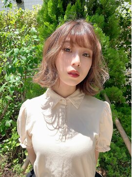 フラミューム たまプラーザ(flammeum) ゆるふわミニボブ