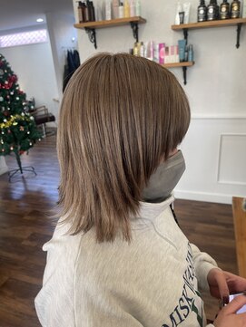 レジスタヘアーワークス (REGISTA hair works) ミルクティーグレージュ♪