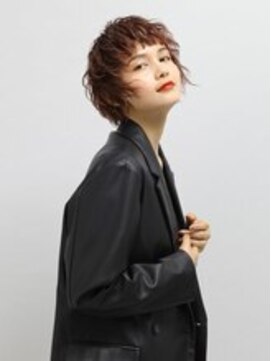 ヘアーカッティングガーデン ジャック モアザン 松山店 グランジショート/無造作［松山市駅/白髪ぼかし］