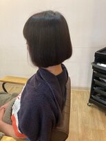 グランバイ アトリエドングリ(Grand × AtlierDonguri) お客様髪質改善データ1337(黒染めじゃない色落とし)