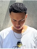 1792渋谷メンズカット黒髪スキンフェードバーバーフェードカット