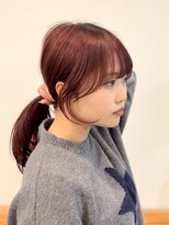 ビューエヒメ(VIEW EHIME)&nbsp;顔まわり/レイヤーカット/韓国/ロングヘア/ベージュ