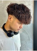 スペインカールメンズパーマメンズマッシュ外国人風パーマ高崎