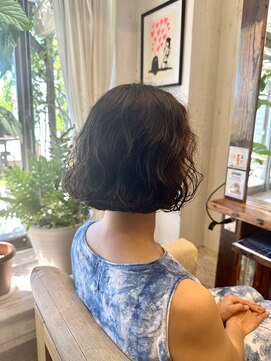 サンドアンドローズ(sand rose) くせ毛を活かしたボブ