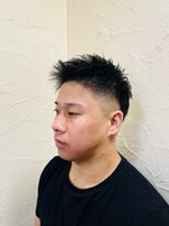 オドックスハナイ(oddx hanai)&nbsp;アップバング刈上げフェード