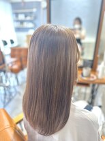 リンクス 東戸塚店(LINKS)&nbsp;ナチュラルストレート × ハイトーンカラー