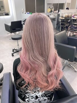 シェイロ(Cielro) ミルクティーベージュ×ホワイトピンク【Kentaro】