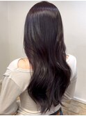 大人韓国レイヤー×ワインレッドカラー【カミケン黒岩店/福島】