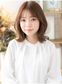 大人ガーリーミディレイヤー外ハネパーマh3戸田公園20代30代40代