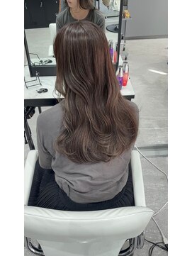 ルクス(Luxs) 極細ハイライト×グレージュ