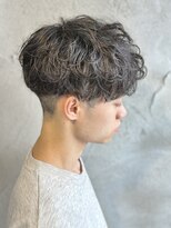 ニアウ 高崎店(Niau)&nbsp;メンズマッシュシャドウパーマツイスト群馬高崎眉毛韓国