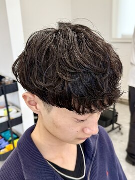 フゥ 宇都宮(FeU) シャドウパーマ/ニュアンスパーマ/マッシュ/宇都宮/メンズパーマ