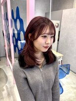 ルピネバイバド(Lupine by bud)&nbsp;レッドカラー＋レイヤーカット