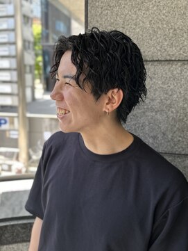 サンク(SANC) メンズ　スパイラルパーマ