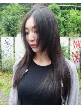 チクロ(ticro) 【チクロ】髪質改善ストレートパーマ　黒髪レイヤー