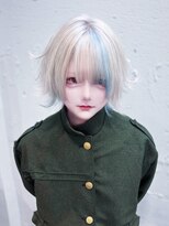 ベレーザ 渋谷(BELEZA)&nbsp;14814ホワイトブロンドハイトーンホワイトアッシュブルーカラー
