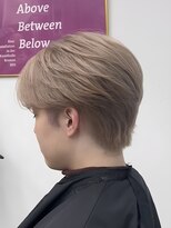 メンズペレ 渋谷(MEN'S PELE)&nbsp;サーフカール/スパイキーショート/ブルーブラック/渋谷