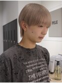 MEN’S HAIR/ブルーブラック/フェザーパーマ/渋谷